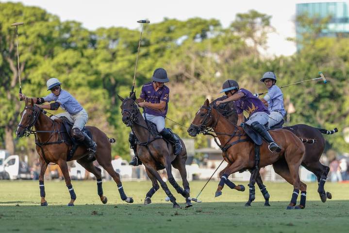 Todo futuro. Tiene 18 años, lleva el apellido De Narváez y en su debut absoluto en el Abierto de Palermo hizo un gol de oro