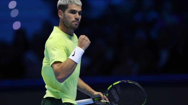 Tennis star banks £118k for just two hours training with Carlos Alcaraz at ATP Finals
