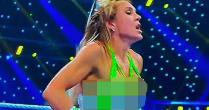 WWE star suffers major wardrobe malfunction as show forced to 'cut to black'