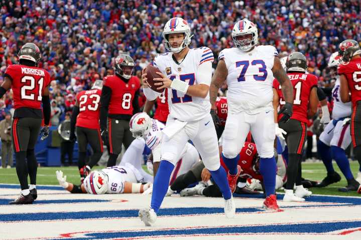 The Bills finally unleashed Josh Allen and it paid off against the Buccaneers