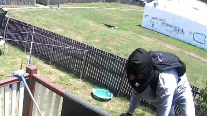 ‘Little grub’: Wild moment tradie fights off teen intruder at Mackay home