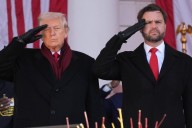 Marine veteran Vance joins Trump for Arlington ceremony honoring troops