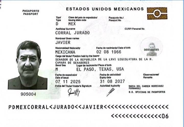 No tengo, ni he tenido ningún tipo de restricción para viajar o salir del país: Corral