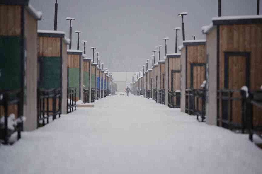 Cortina’s Olympic Village is one big trailer park
