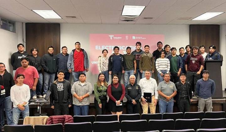 Tamaulipas presenta proyecto Electrificación al 100% en la UPV