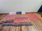 Descubren casi 5 kilos de pasta base escondidos en sobres de jugo en polvo, café y ají en Ollagüe