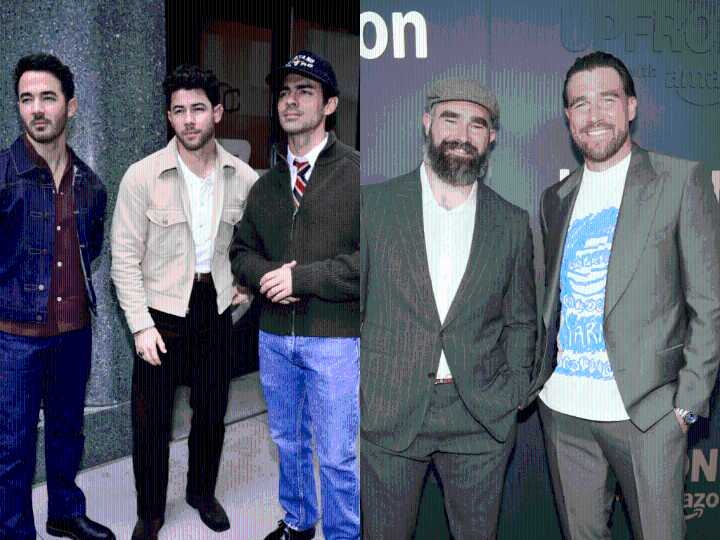 The Jonas Brothers Give Jason Kelce Advice on Working With Brother Travis Kelce & It Involves ‘a Healthy Amount of Bullying’