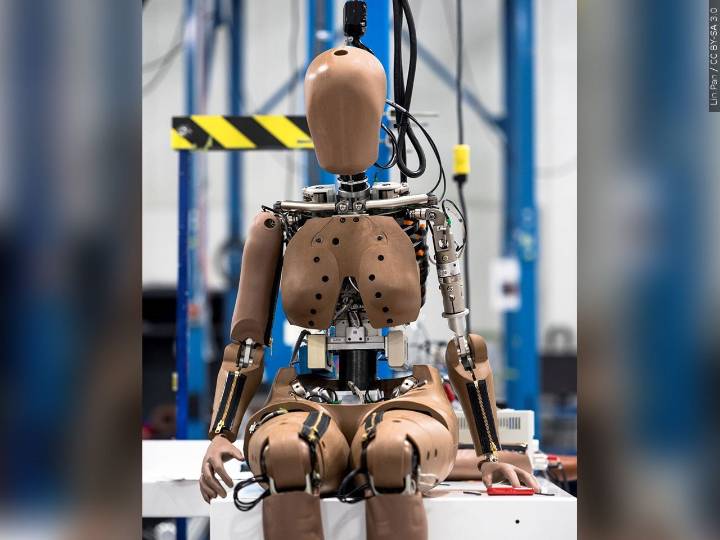 U.S. unveils new female crash test dummy, says it could be used for federal safety testing