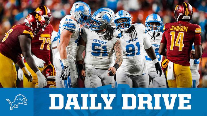 THE DAILY DRIVE: How Lions plan to stop Eagles' signature play: 'Make a defensive tush push to combat it'
