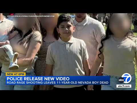 Police bodycam video shows aftermath of Nevada road rage shooting that left 11