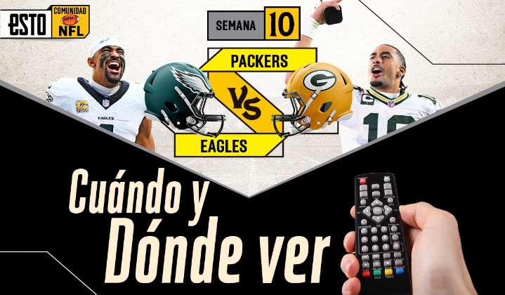 Philadelphia Eagles vs. Green Bay Packers: ¿Dónde ver y a qué hora es el juego?