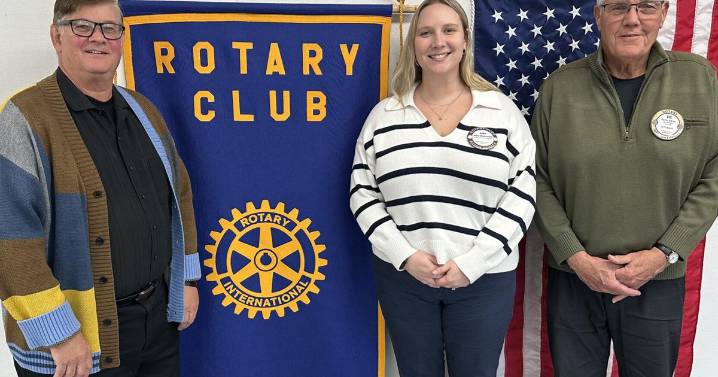 ROTARY SPEAKER WELCOMED