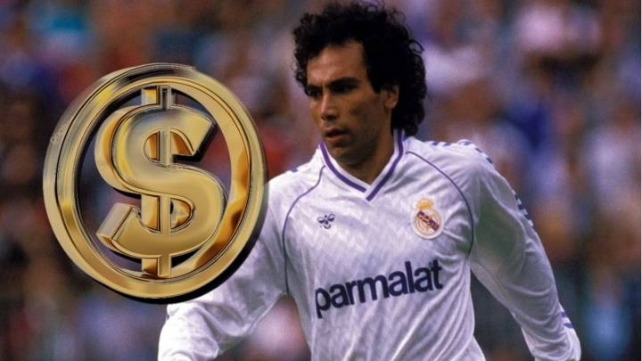 ¿Cuánto dinero ganó Hugo Sánchez en su etapa en el Real Madrid?