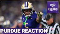 REACTION: SHORT-HANDED Washington Huskies TROUNCE Purdue Boilermakers 49