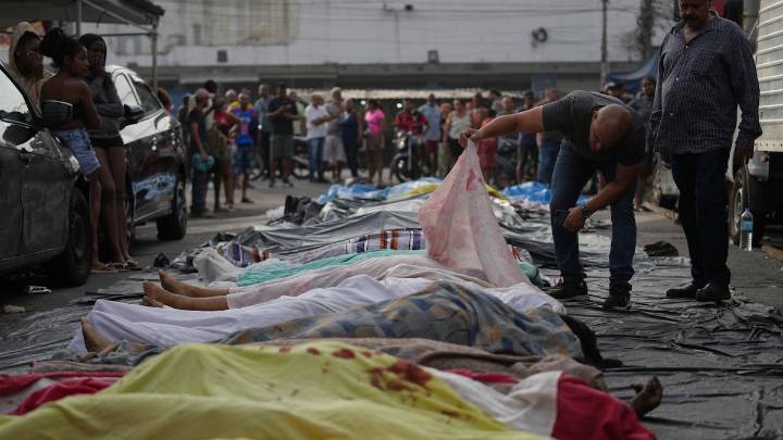 La sangrienta emboscada de la policía de Río en la Sierra de la Misericordia