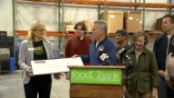 Gov. Stein presents $3.3M donation to Food Bank during government shutdown