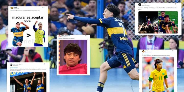 Los memes del Superclásico tras la victoria de Boca ante River: del Changuito Zeballos en modo Neymar al recuerdo de Russo