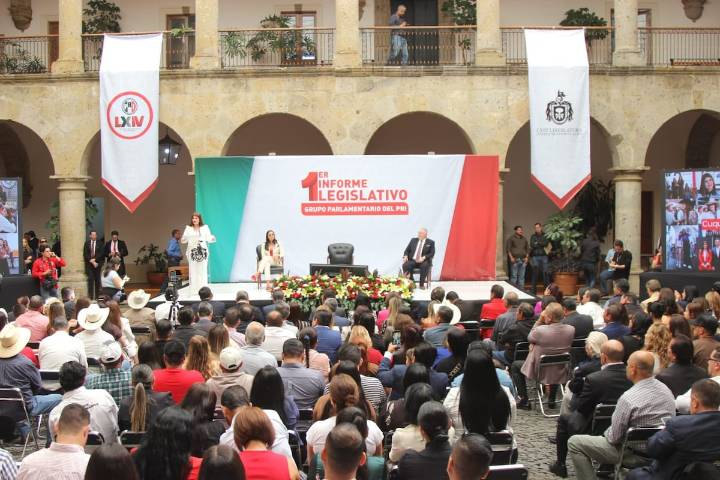 Diputados del PRI presentaron su Informe y presumen ser “oposición con propuestas”