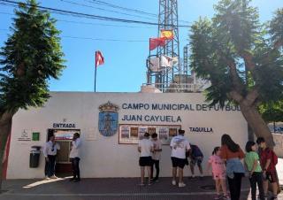 Instalarán un marcador electrónico led y nuevos proyectores de iluminación led en el estadio municipal “Juan Cayuela”