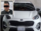 Aseguran automóvil involucrado en robos violentos en Edomex