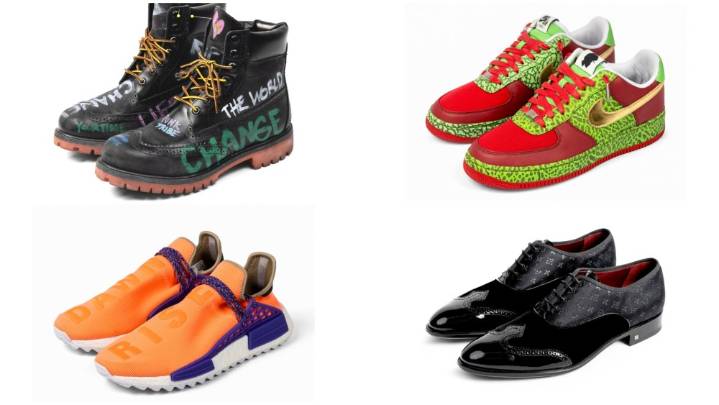 Pharrell Is Auctioning Tons of Rare Shoes From His Personal Collection
