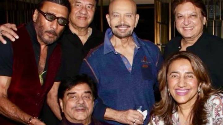 ‘A Memorable Evening’: Rakesh Roshan Poses With Jackie Shroff, Shatrughan Sinha At Shashi Ranjan’s Birthday Bash