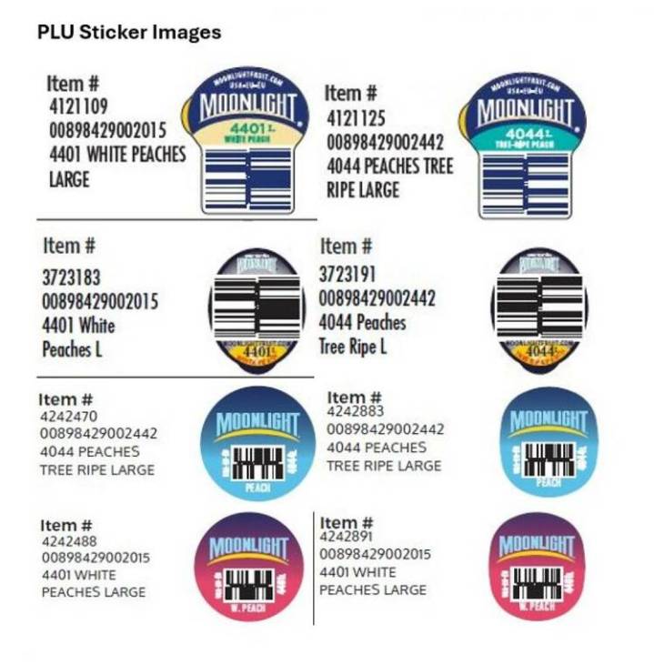 Hawaii Health Department warns of peach recalls