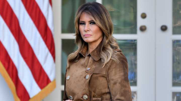 This Melania Trump Outfit Left People Scratching Their Heads Because Of One Weird Accessory