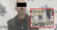 Cae sujeto con múltiples dosis de droga en la Independencia Magisterial