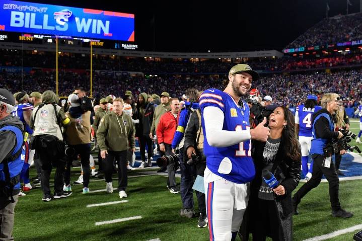 Josh Allen and the Bills reach midway point at 6-2 with signature win over rival Chiefs – Winnipeg Free Press