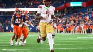 Boston College football team wins final game of season against Syracuse