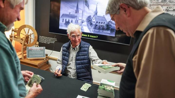 Recounting the feuds, affairs, other melodrama of Hallock family in the 1800s