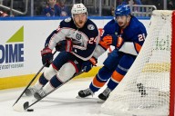 Islanders rally for two late goals to stun Blue Jackets - The Rink Live | Coverage of youth, junior, high school and college hockey