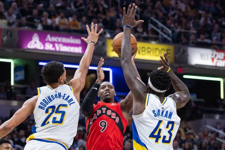 Deadspin | Raptors' balanced attack too much for woeful Pacers
