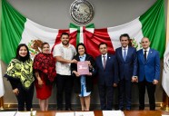 Mónica Mixtega Trejo, secretaria de Medio Ambiente, comparece ante el Congreso y resalta protección a ecosistemas