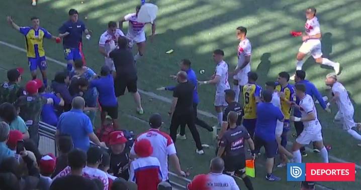 Escándalo en Primera B: futbolista de Copiapó fue detenido por agresión en partido ante UdeC