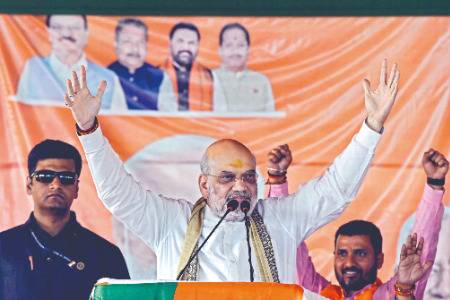 Shah: Oppn trying to build ‘corridor for infiltrators’ in Bihar