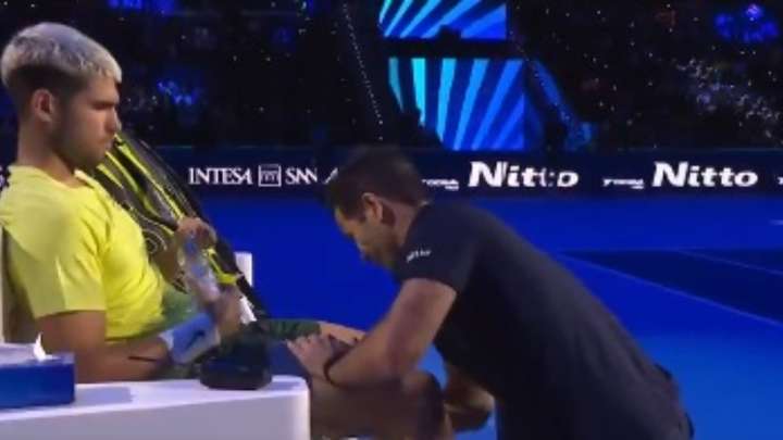 El susto que dio Carlos Alcaraz ante Sinner en las Nitto ATP Finals