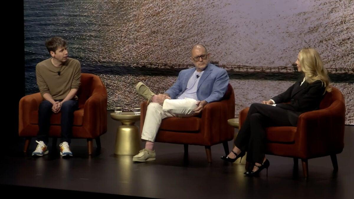 Sam Altman and Jony Ive Say You'll Want to 'Lick' and 'Bite' Their New Hardware Prototype