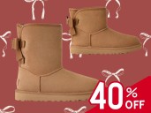 This week’s UGG deals include new markdowns on the Bailey Leather Bow boots for 40% off