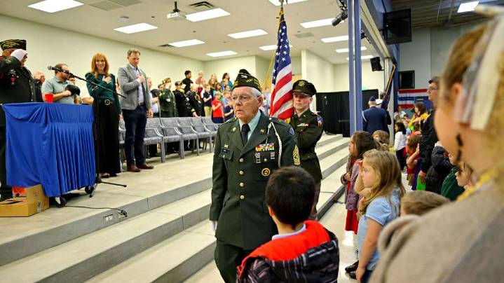 A Veterans Day salute for all who wear America's uniform