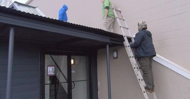 Madison veterans building gets roof repaired by local veteran business