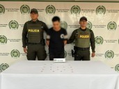 Capturado con estupefacientes 