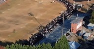 Hundreds of Charlotte students protest Border Patrol with school walkouts
