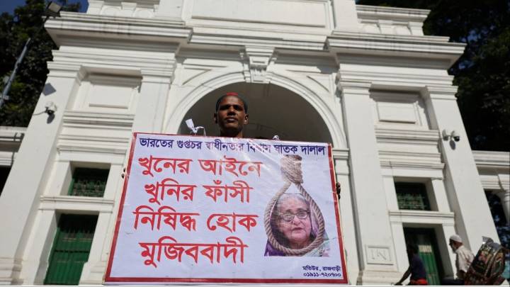 Bangladesh Tribunal Sentences Sheikh Hasina To Death 'For Crimes Against Humanity'