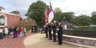 Freedom Fountain observance recognizes Onslow County military