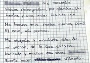 «Me tocaba mis partes íntimas: el culo, mis pechos...»