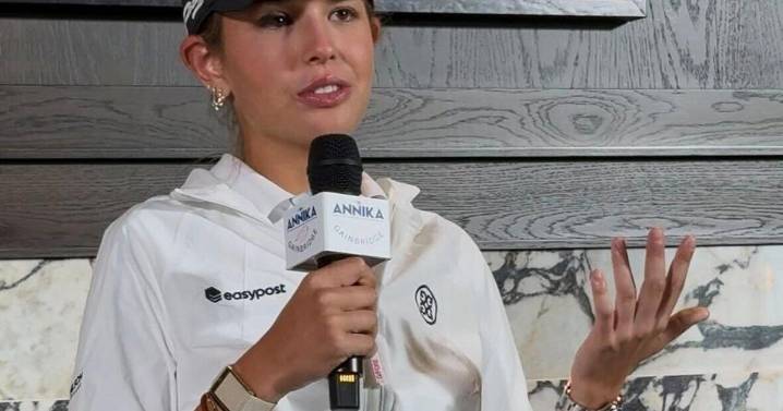 President Trump's granddaughter, Kai Trump, has brought buzz to an LPGA tournament