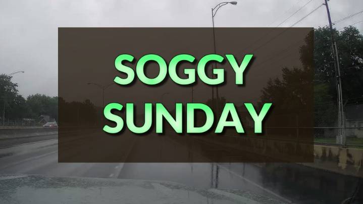 Rainy Sunday ahead across north Alabama