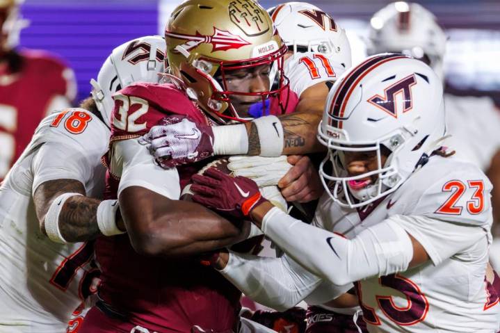Tommy Castellanos runs for two TDs, passes for another as FSU routs Virginia Tech 34